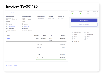 Proactively follow up on outstanding invoices